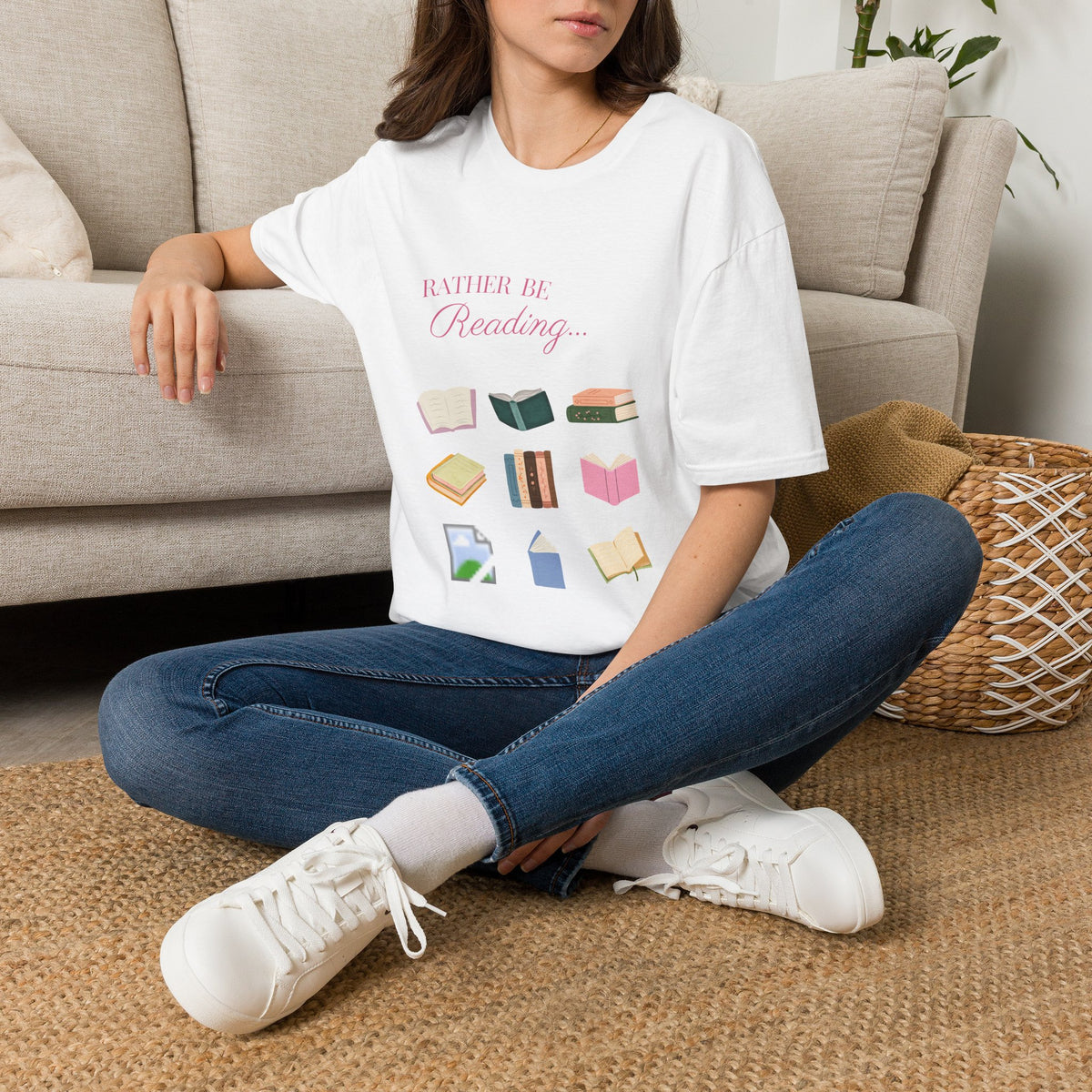 “Rather Be Reading…” Book Lover Tee