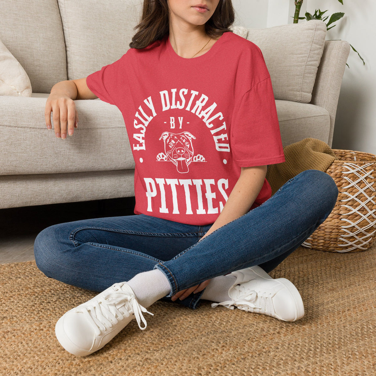Easily Distracted by Pitties Tee