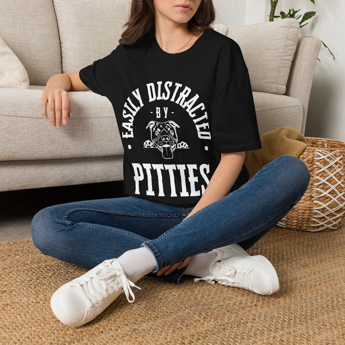 Easily Distracted by Pitties Tee