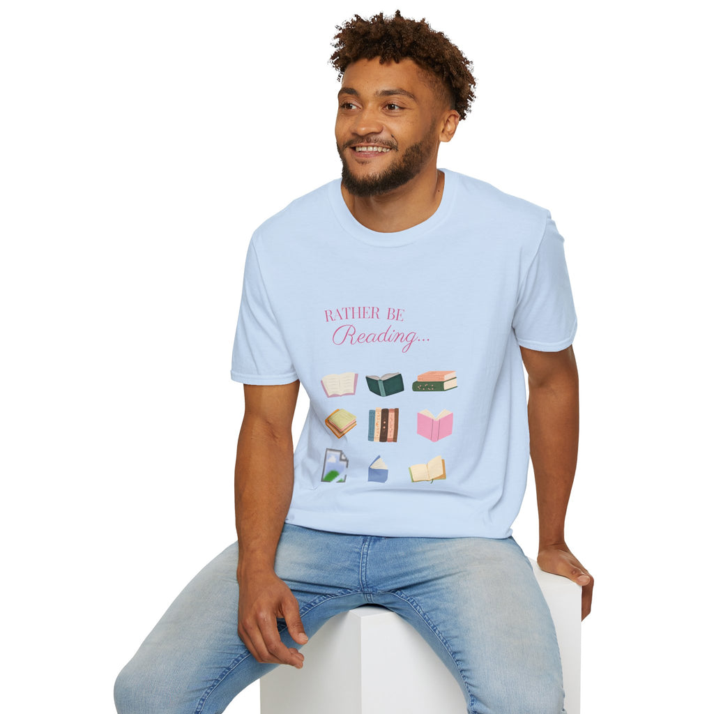 “Rather Be Reading…” Book Lover Tee