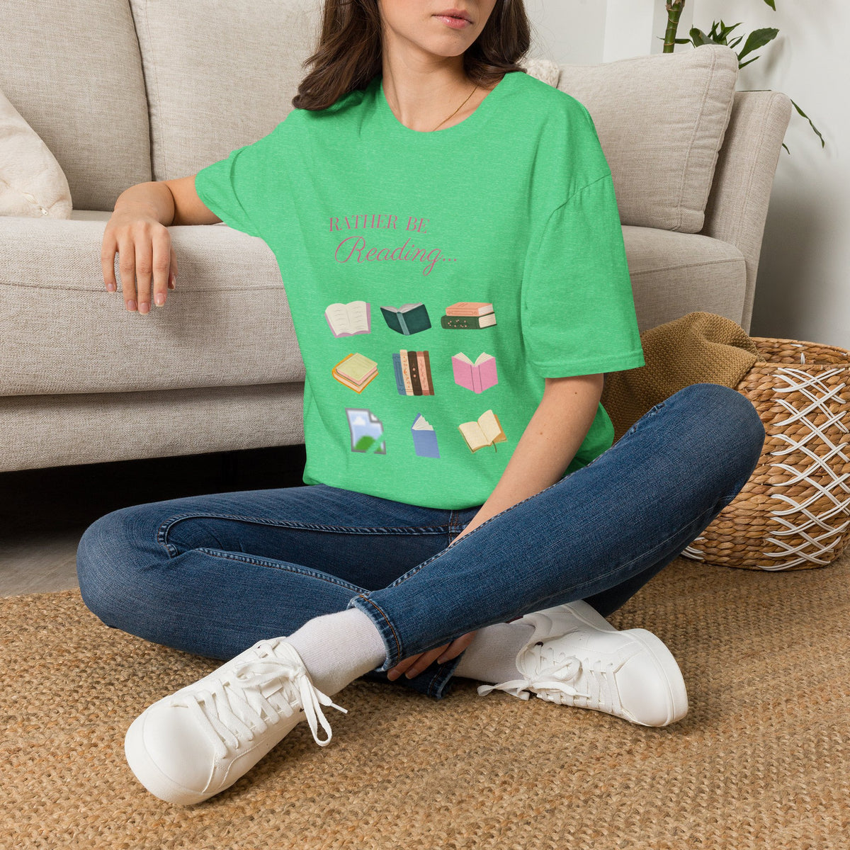 “Rather Be Reading…” Book Lover Tee