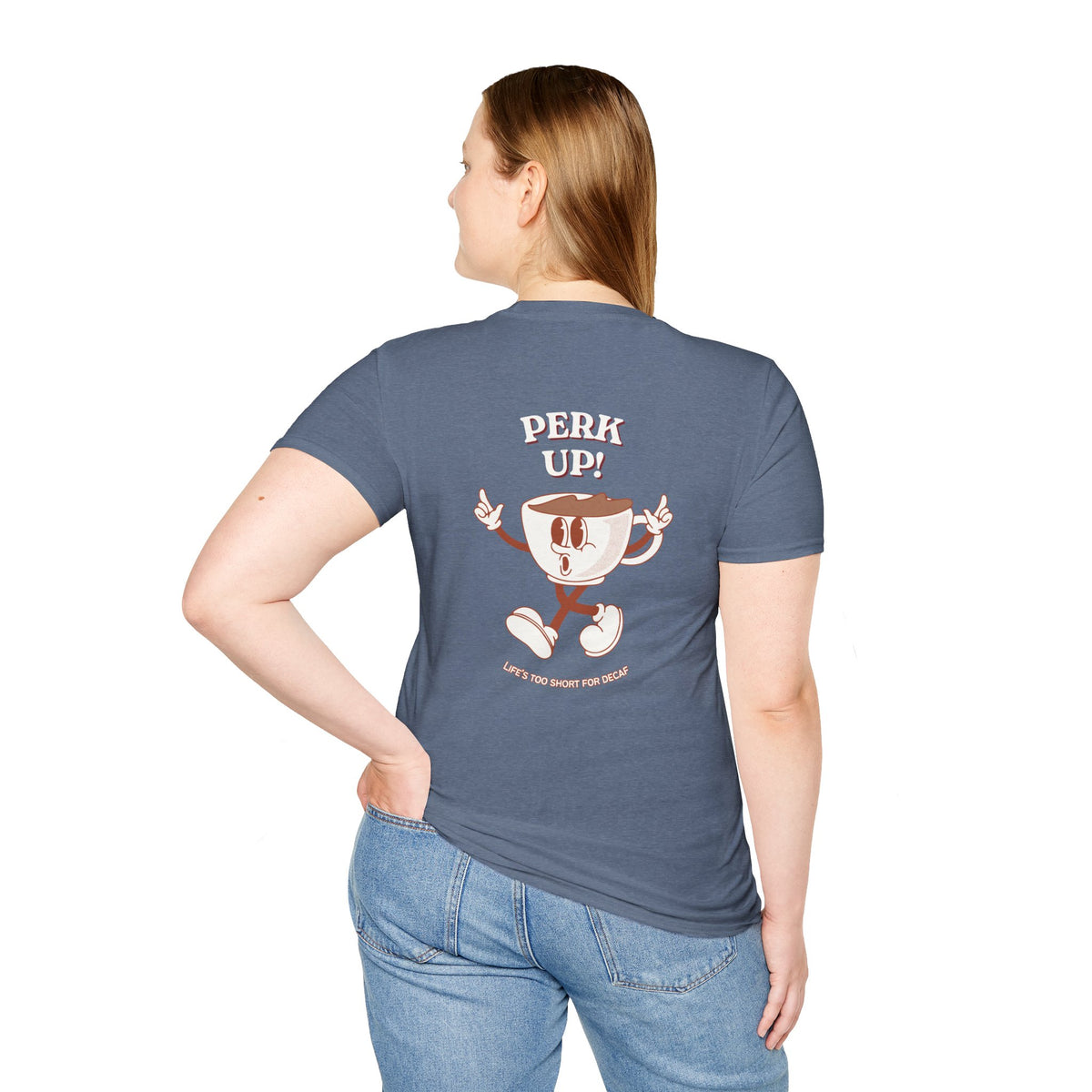 "Perk Up!" Coffee Graphic Tee