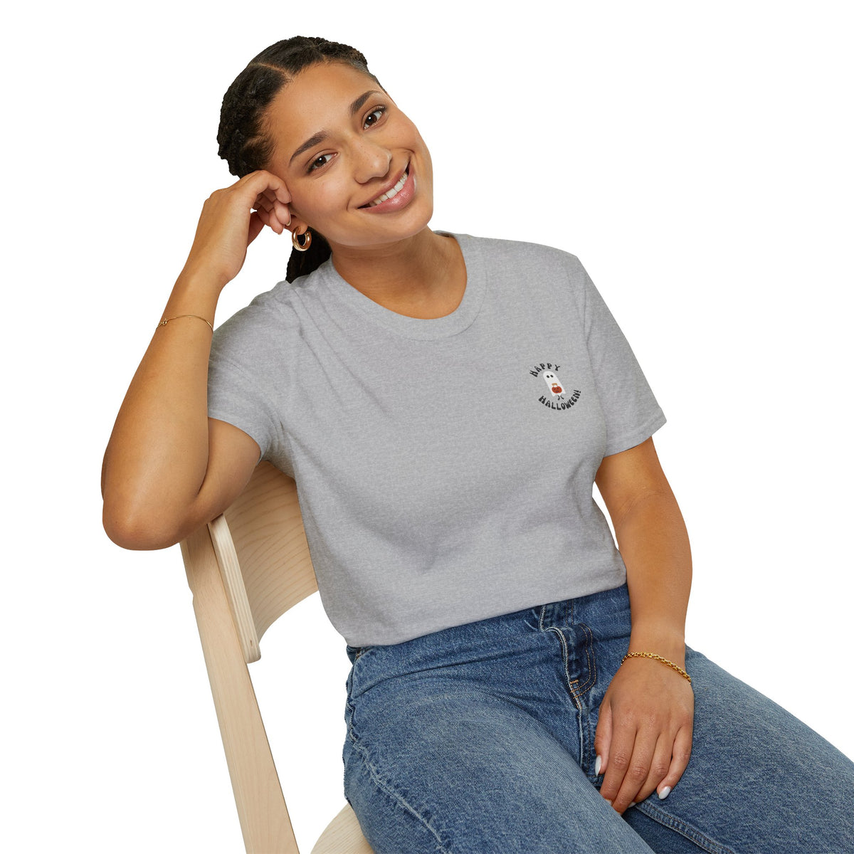 Ghost Pal Tee — Happy Halloween!