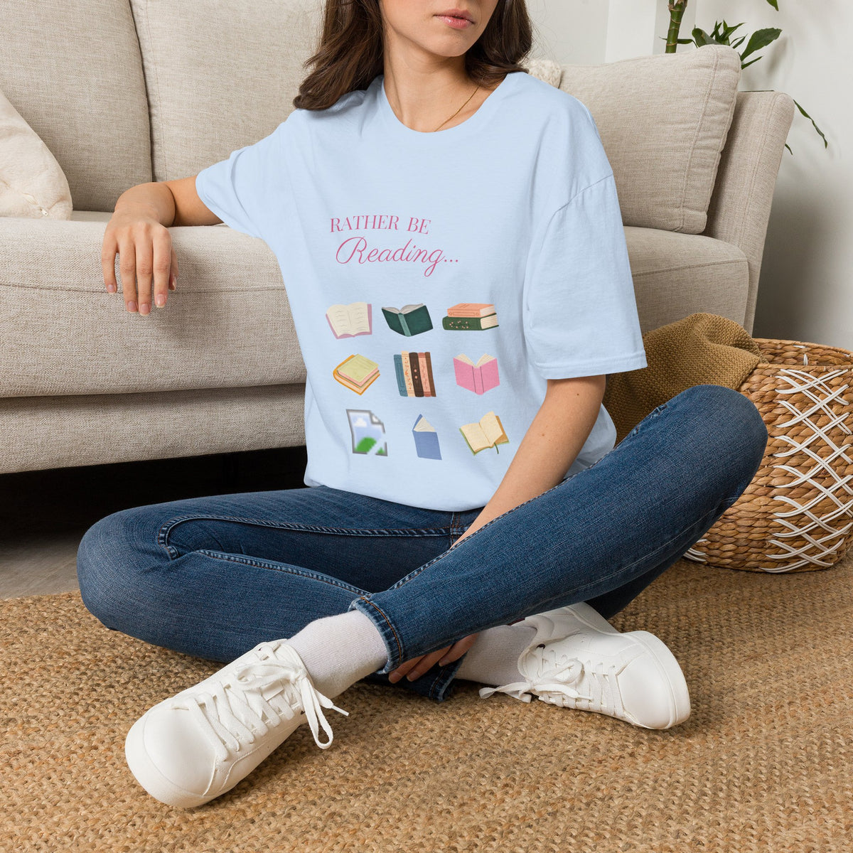 “Rather Be Reading…” Book Lover Tee