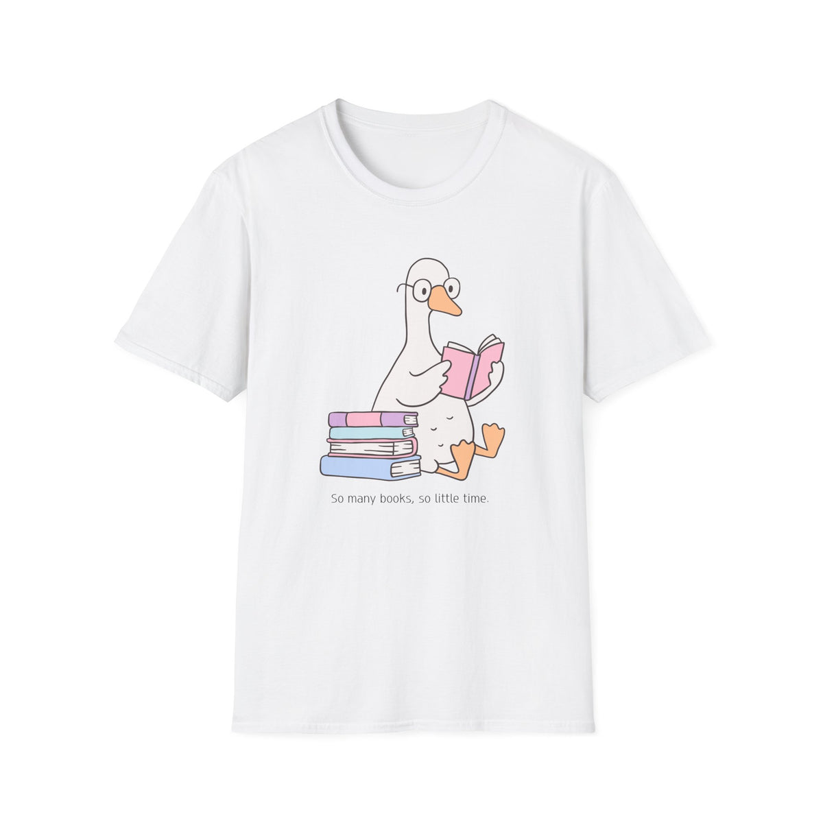 Book Club Goose Collection-"So many books, so little time."