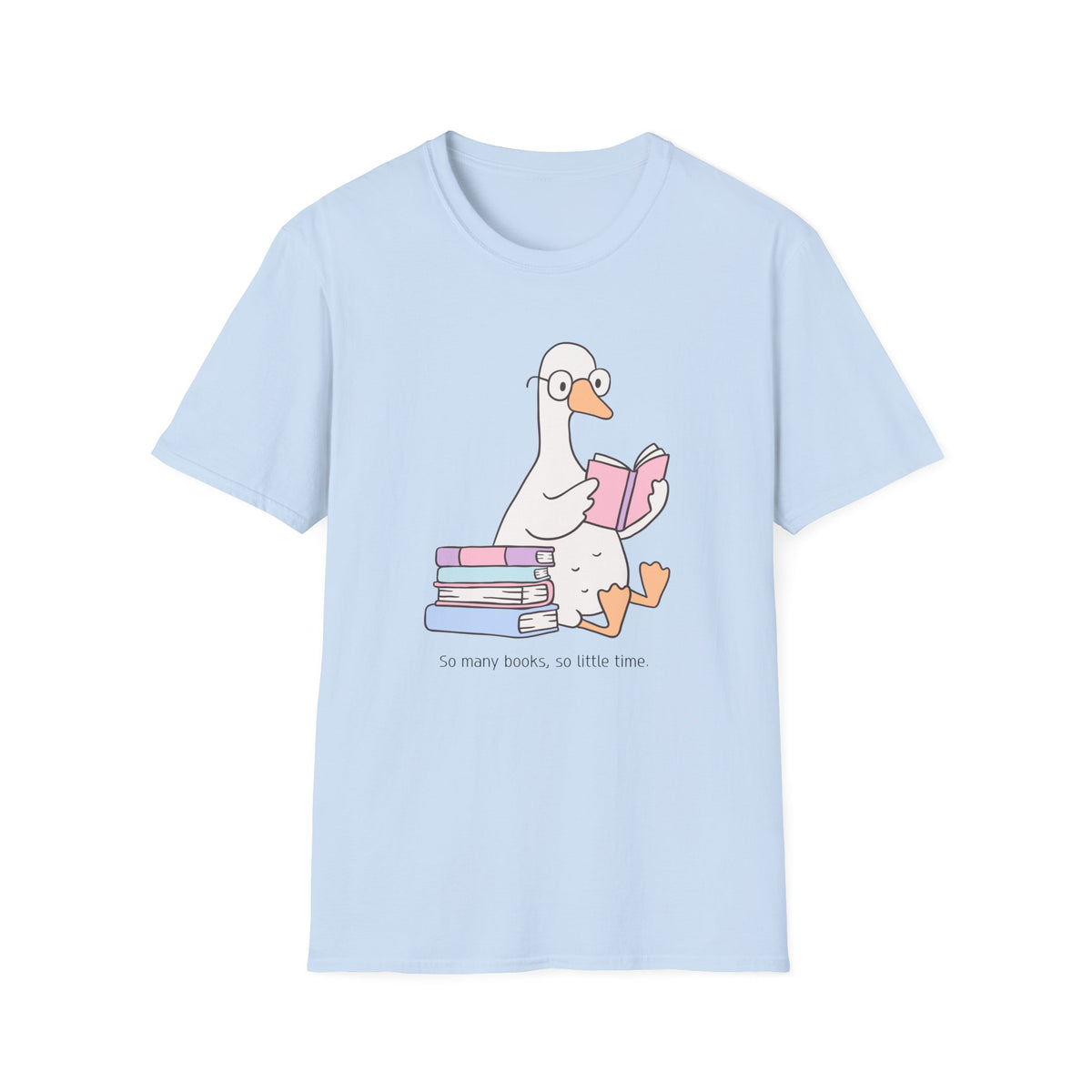 Book Club Goose Collection-"So many books, so little time."