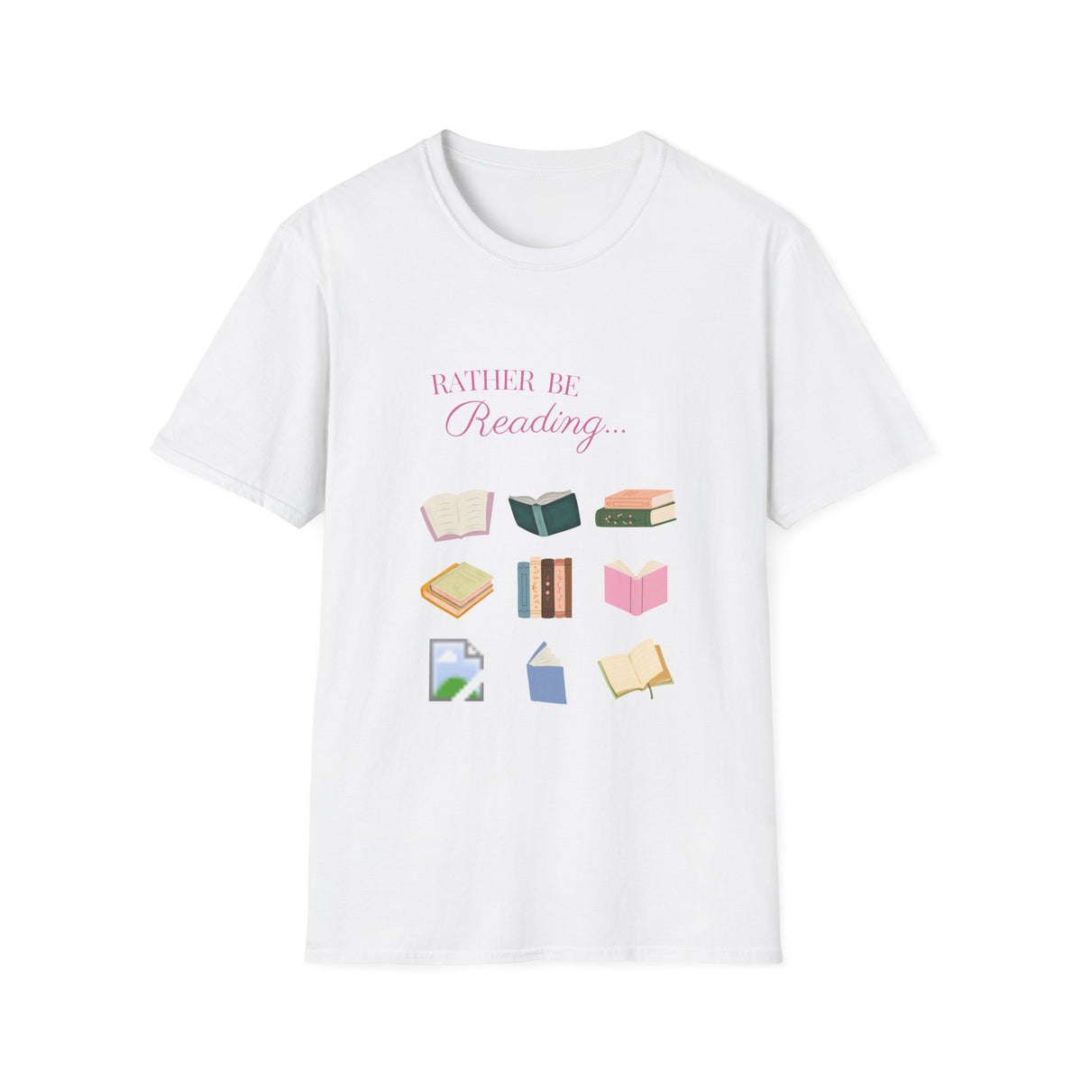 “Rather Be Reading…” Book Lover Tee