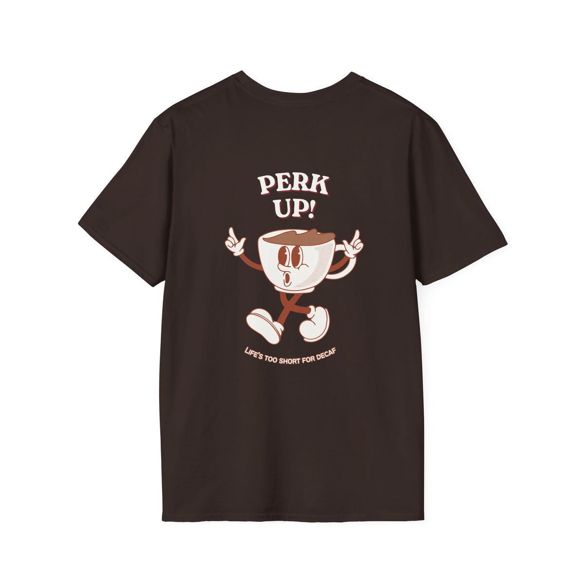 "Perk Up!" Coffee Graphic Tee