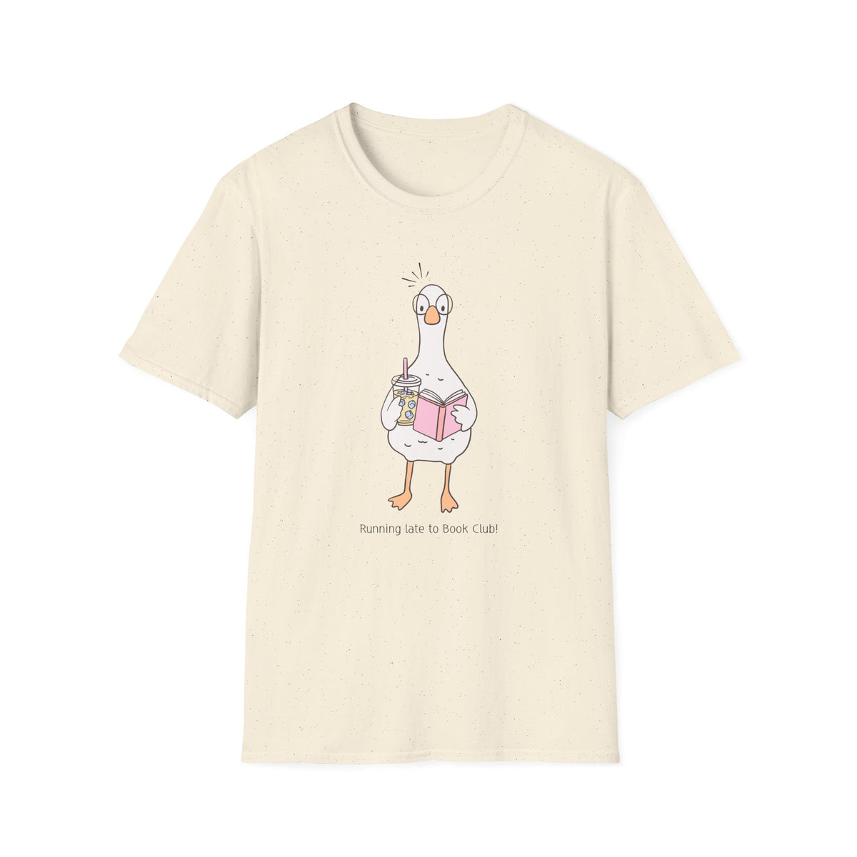 Book Club Goose Collection- "Running late to Book Club!"