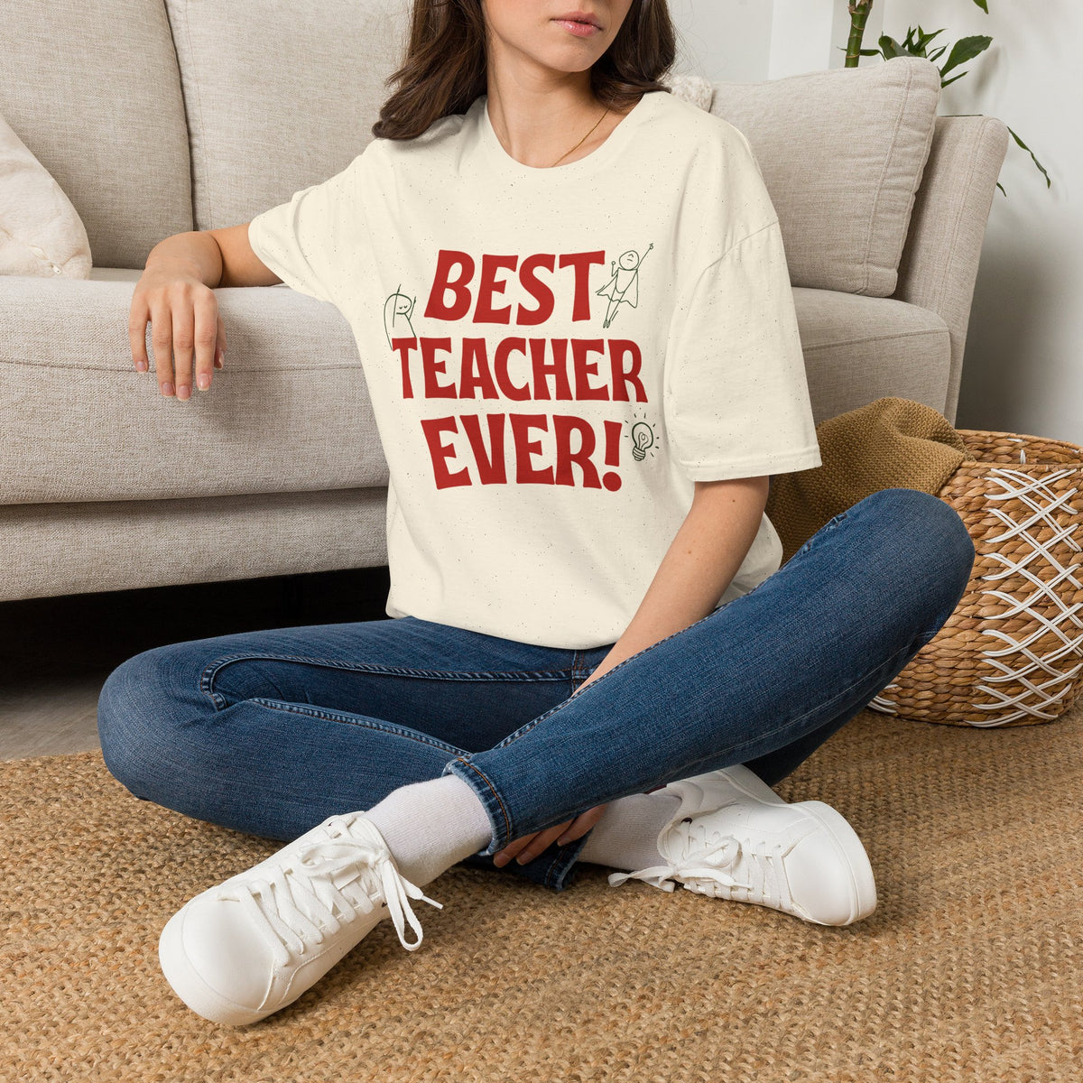 Best Teacher Ever Tee– Teacher Appreciation T-Shirt