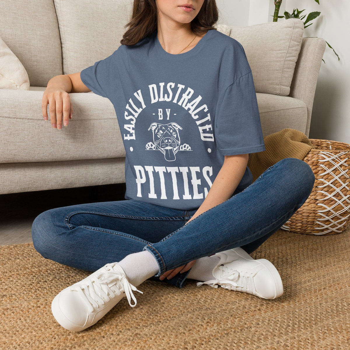 Easily Distracted by Pitties Tee