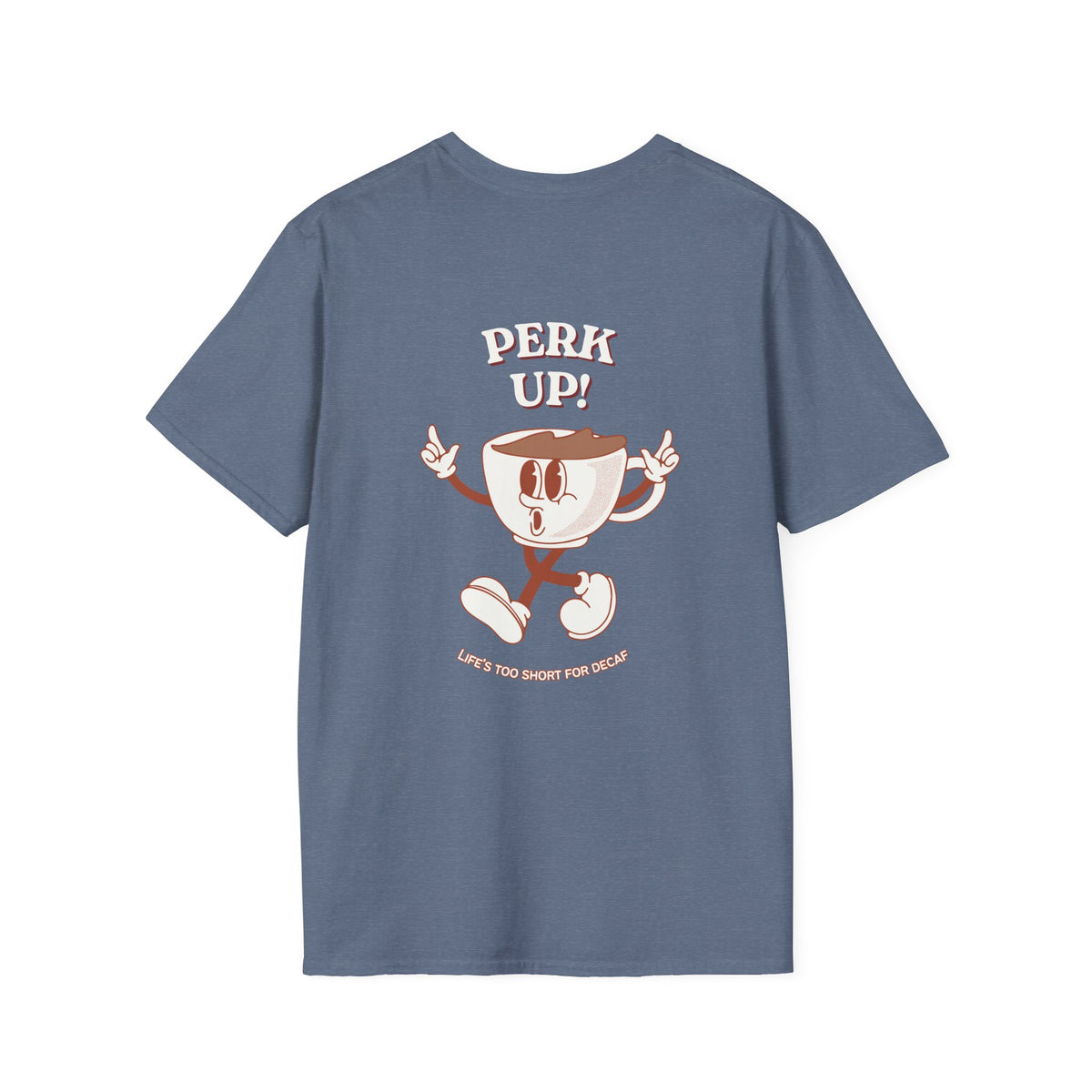"Perk Up!" Coffee Graphic Tee