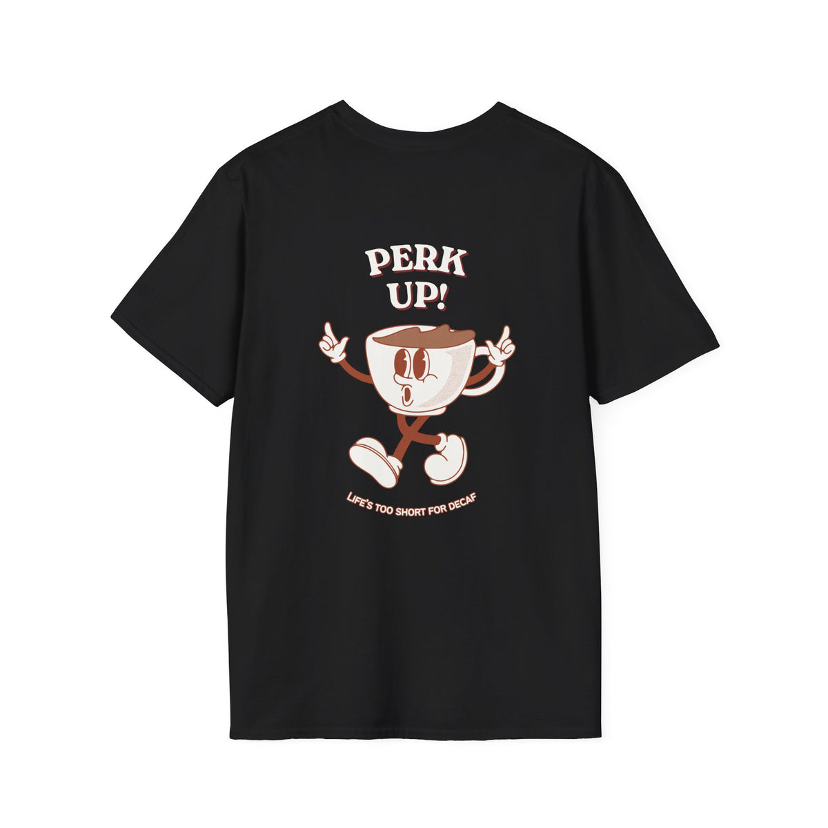 "Perk Up!" Coffee Graphic Tee