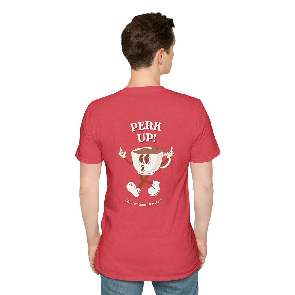 "Perk Up!" Coffee Graphic Tee