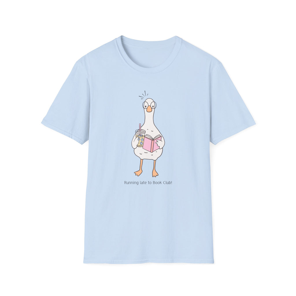 Book Club Goose Collection- "Running late to Book Club!"